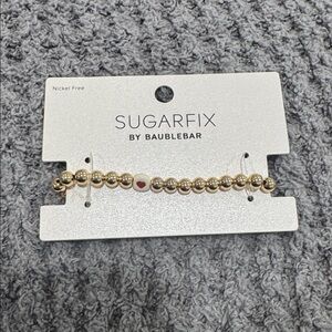 Sugarfix by Baublebar Heart ♥️ Pisa Beaded Bracelet (White)